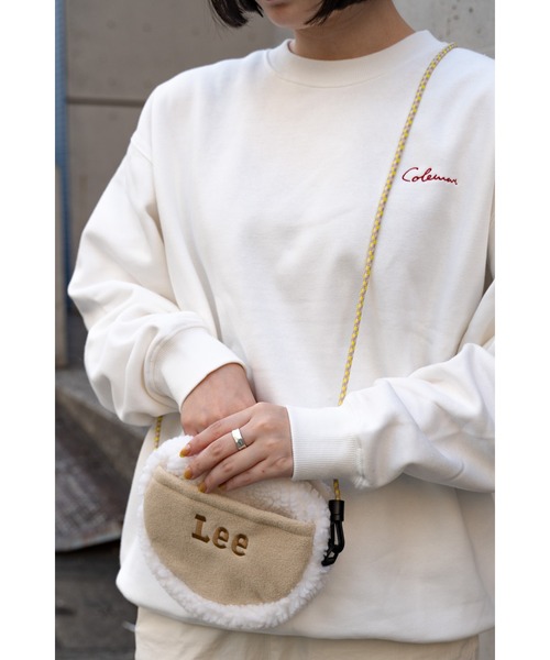 Lee(リー)の「【 Lee / リー 】 ボア ラウンド ショルダー ミニ バッグ ポーチ LA0619 POUCH EDW(ショルダーバッグ・レディース・ピンク/アイボリー/ブラック/その他2/その他3/その他4/その他1・FREE)」の10枚目の写真