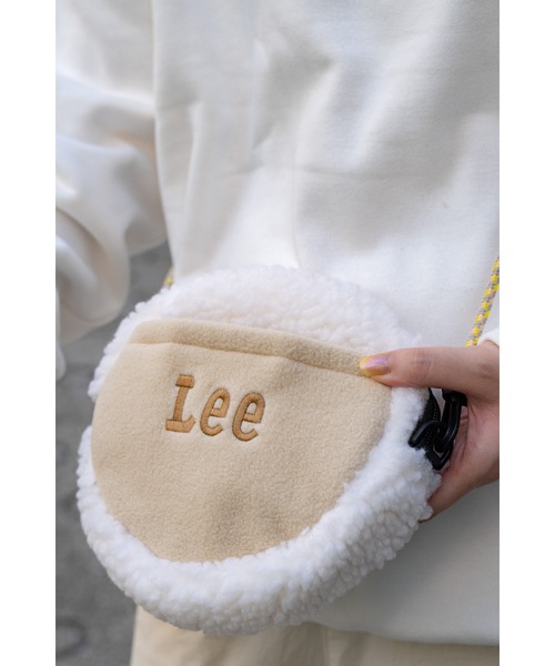 Lee(リー)の「【 Lee / リー 】 ボア ラウンド ショルダー ミニ バッグ ポーチ LA0619 POUCH EDW(ショルダーバッグ・レディース・ピンク/アイボリー/ブラック/その他2/その他3/その他4/その他1・FREE)」の11枚目の写真