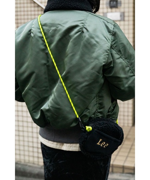 Lee(リー)の「【 Lee / リー 】 ボア ラウンド ショルダー ミニ バッグ ポーチ LA0619 POUCH EDW(ショルダーバッグ・レディース・ピンク/アイボリー/ブラック/その他2/その他3/その他4/その他1・FREE)」の14枚目の写真