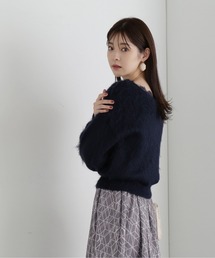 PROPORTION BODY DRESSING | バックレースブラッシュニット / 1213270040(ニット/セーター)