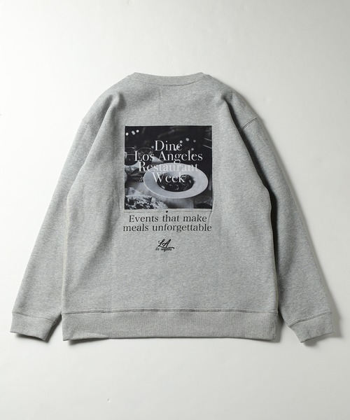 RATTLE TRAP（ラトルトラップ）の「フォトグラフ裏毛スウェット（Tシャツ/カットソー・メンズ・ホワイト/グレー・S/M/L/LL）」の4枚目の写真