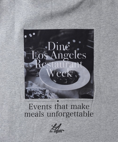 RATTLE TRAP（ラトルトラップ）の「フォトグラフ裏毛スウェット（Tシャツ/カットソー・メンズ・ホワイト/グレー・S/M/L/LL）」の7枚目の写真