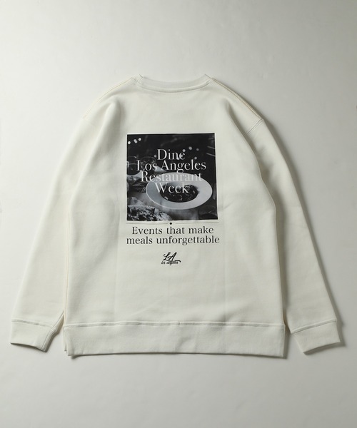 RATTLE TRAP（ラトルトラップ）の「フォトグラフ裏毛スウェット（Tシャツ/カットソー・メンズ・ホワイト/グレー・S/M/L/LL）」の9枚目の写真