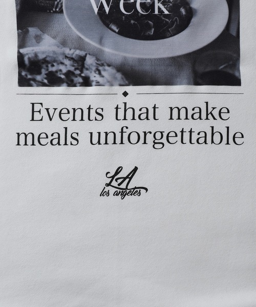 RATTLE TRAP（ラトルトラップ）の「フォトグラフ裏毛スウェット（Tシャツ/カットソー・メンズ・ホワイト/グレー・S/M/L/LL）」の12枚目の写真