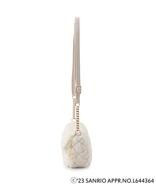 grove(グローブ)の「◆【ハローキティ】キルトフラップフェイクファーショルダー(ショルダーバッグ・レディース・アイボリー・00)」の3枚目の写真