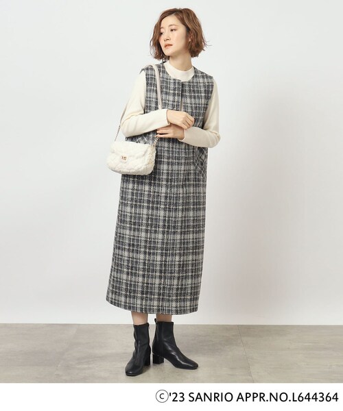 grove(グローブ)の「◆【ハローキティ】キルトフラップフェイクファーショルダー(ショルダーバッグ・レディース・アイボリー・00)」の12枚目の写真