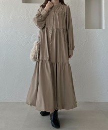 【apres jour clair】バルーンティアードワンピ【ZOZOTOWN限定アイテム】