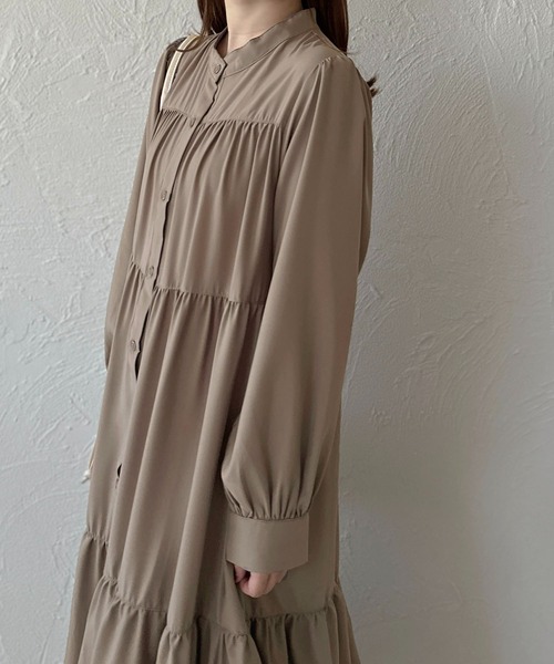 apres jour clair(アプレジュールクレア)の「【apres jour clair】バルーンティアードワンピ【ZOZOTOWN限定アイテム】(ワンピース・レディース・オフホワイト/グレイッシュベージュ/ブラック・フリー/X-LARGE)」の21枚目の写真