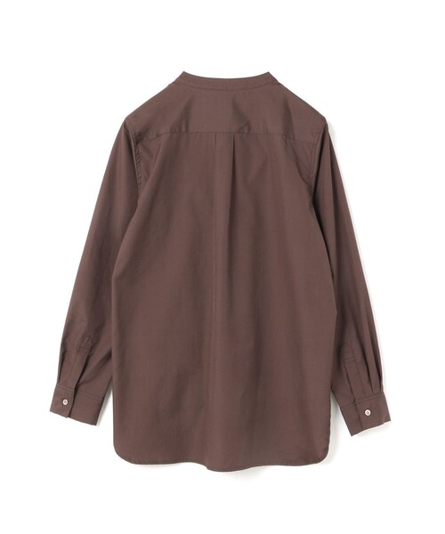 MidiUmi / ミディウミ MidiUmi バンドカラーベーシックシャツ セール】MidiUmi バンドカラーベーシックシャツ（シャツ