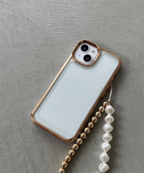 Me%（ミィパーセント）の「【iPhone15対応】メタルフレームiPhoneケース 993282（スマホケース/カバー・レディース・ブラック/イエロー/グレー・FREE）」の9枚目の写真