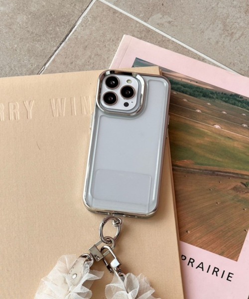 Me%（ミィパーセント）の「【iPhone15対応】メタルフレームiPhoneケース 993282（スマホケース/カバー・レディース・ブラック/イエロー/グレー・FREE）」の10枚目の写真