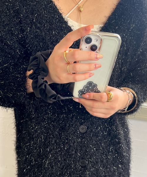 Me%（ミィパーセント）の「【iPhone15対応】メタルフレームiPhoneケース 993282（スマホケース/カバー・レディース・ブラック/イエロー/グレー・FREE）」の17枚目の写真