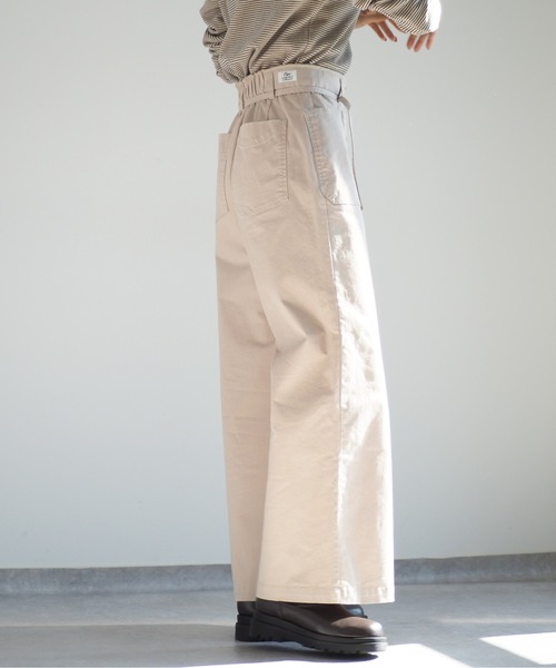 cepo（セポ）の「ワークベルトストレート（その他パンツ・レディース・ブラック/ブラウン/オフホワイト・S/M/L）」の14枚目の写真