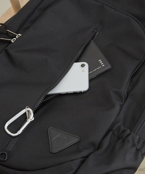 ADAM ET ROPE'（アダムエロペ）の「【ROUTINE】バックパック / 撥水 / マザーズバッグ（バックパック/リュック・メンズ・ブラック・FREE）」の7枚目の写真