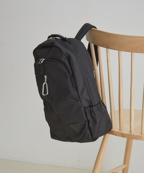 ADAM ET ROPE'（アダムエロペ）の「【ROUTINE】バックパック / 撥水 / マザーズバッグ（バックパック/リュック・メンズ・ブラック・FREE）」の2枚目の写真