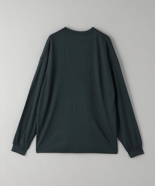 BEAUTY&YOUTH UNITED ARROWS（ビューティーアンドユースユナイテッドアローズ）の「ウォッシャブルウール ロングスリーブ Tシャツ ‐ MADE IN JAPAN ‐（Tシャツ/カットソー・メンズ・ネイビー/ダークグレー・XL/L/M/S）」の20枚目の写真