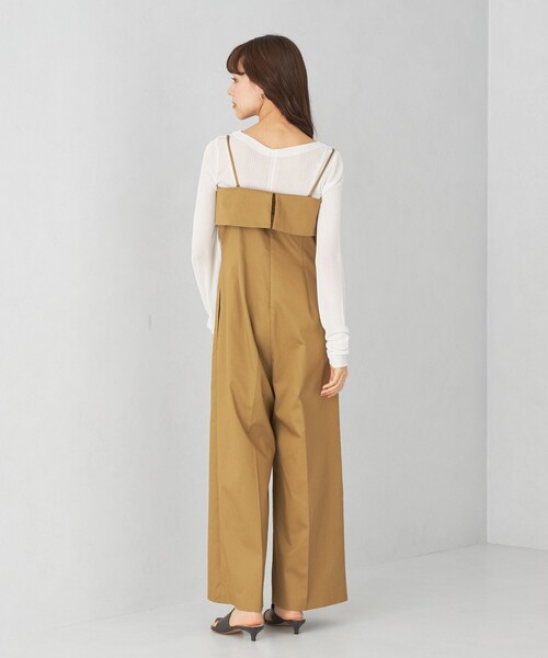 EMMEL REFINES（エメルリファインズ）の「＜EMMEL REFINES＞EM ベア キャミ サロペット（サロペット/オーバーオール・レディース・ベージュ/ブラック・M/S）」の16枚目の写真