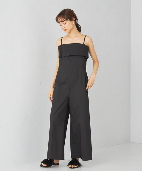 EMMEL REFINES（エメルリファインズ）の「＜EMMEL REFINES＞EM ベア キャミ サロペット（サロペット/オーバーオール・レディース・ベージュ/ブラック・M/S）」の18枚目の写真