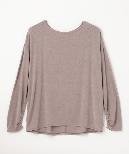 GRACE CONTINENTAL（グレースコンチネンタル）の「ロゴ刺繍カットトップ（Tシャツ/カットソー・レディース・グレー/ホワイト/ブラック・36）」の22枚目の写真