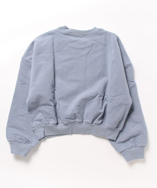 ANDGEEBEE（アンジービー）の「バタフライロゴ裏起毛スウェット（スウェット・レディース・アイボリー/ブルー・FREE）」の18枚目の写真