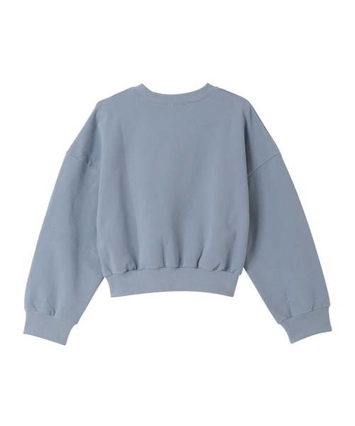 ANDGEEBEE（アンジービー）の「バタフライロゴ裏起毛スウェット（スウェット・レディース・アイボリー/ブルー・FREE）」の16枚目の写真