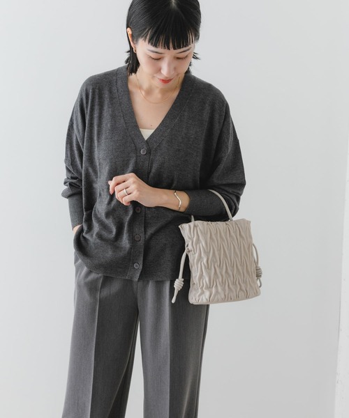 RODE SKO（ロデスコ）の「チェーンドロストバッグ（ハンドバッグ・レディース・イエロー/オフホワイト/ライトブルー・ONE）」の16枚目の写真