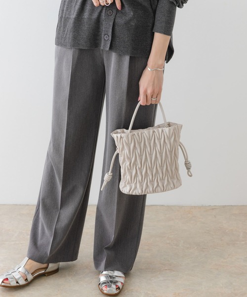 RODE SKO（ロデスコ）の「チェーンドロストバッグ（ハンドバッグ・レディース・イエロー/オフホワイト/ライトブルー・ONE）」の4枚目の写真