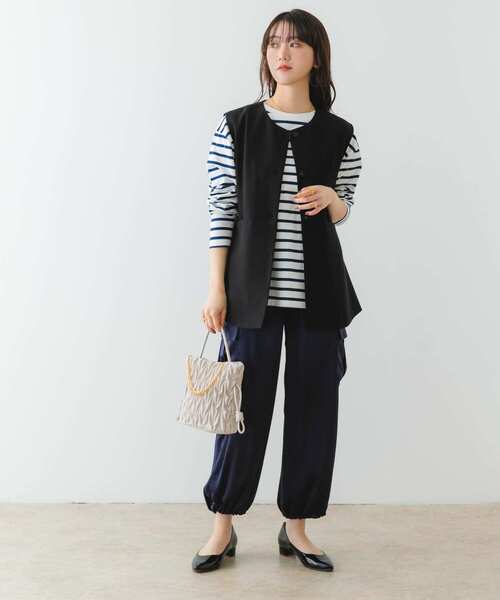 RODE SKO（ロデスコ）の「チェーンドロストバッグ（ハンドバッグ・レディース・イエロー/オフホワイト/ライトブルー・ONE）」の22枚目の写真