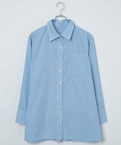 WEGO（ウィゴー）の「WEGO/カラールーズシャツ（シャツ/ブラウス・レディース・その他1/ホワイト/イエロー系その他5/ブルー系その他4・FREE）」の12枚目の写真