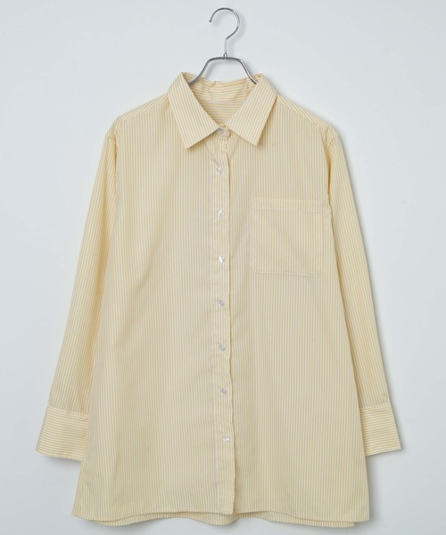 WEGO（ウィゴー）の「WEGO/カラールーズシャツ（シャツ/ブラウス・レディース・その他1/ホワイト/イエロー系その他5/ブルー系その他4・FREE）」の13枚目の写真