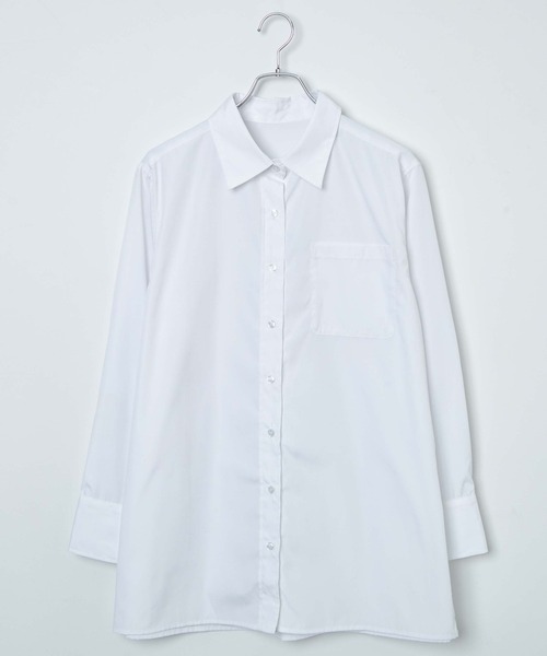 WEGO（ウィゴー）の「WEGO/カラールーズシャツ（シャツ/ブラウス・レディース・その他1/ホワイト/イエロー系その他5/ブルー系その他4・FREE）」の14枚目の写真