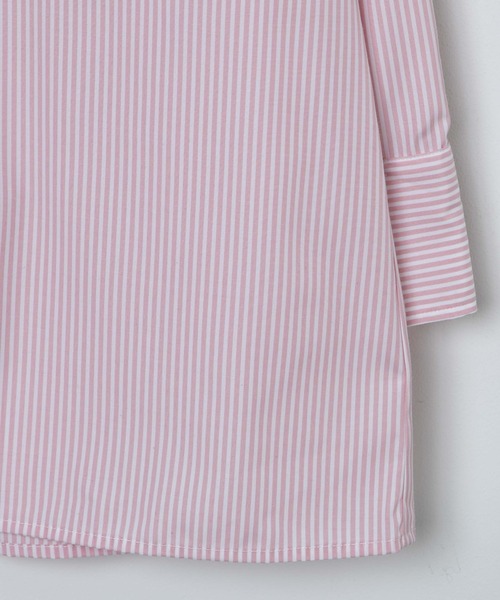 WEGO（ウィゴー）の「WEGO/カラールーズシャツ（シャツ/ブラウス・レディース・その他1/ホワイト/イエロー系その他5/ブルー系その他4・FREE）」の10枚目の写真