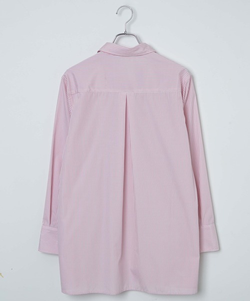 WEGO（ウィゴー）の「WEGO/カラールーズシャツ（シャツ/ブラウス・レディース・その他1/ホワイト/イエロー系その他5/ブルー系その他4・FREE）」の11枚目の写真