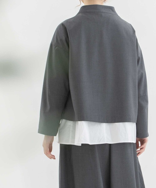 nop de nod ジャケット ブラック 公式通販】nop de nod（ノップドゥノッド）のアウターアイテム