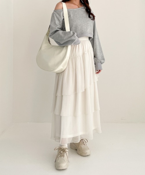 Heather（ヘザー）の「フェイクレザーボディBAG　109472（ボディバッグ/ウエストポーチ・レディース・ブラック/アイボリー・ONE SIZE）」の18枚目の写真