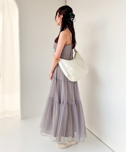 Heather（ヘザー）の「フェイクレザーボディBAG　109472（ボディバッグ/ウエストポーチ・レディース・ブラック/アイボリー・ONE SIZE）」の21枚目の写真