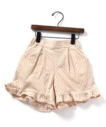 まいにち裾フリルデザインショートパンツ