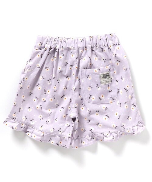 Seraph（セラフ）の「まいにち裾フリルデザインショートパンツ（その他パンツ・キッズ・チャコール/ラベンダー/その他3/ブルー/ピンク/ネイビー/ベージュ・90/100/110/120/80/130/140）」の16枚目の写真
