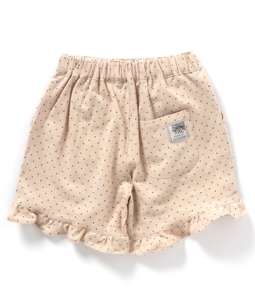 Seraph（セラフ）の「まいにち裾フリルデザインショートパンツ（その他パンツ・キッズ・チャコール/ラベンダー/その他3/ブルー/ピンク/ネイビー/ベージュ・90/100/110/120/80/130/140）」の9枚目の写真