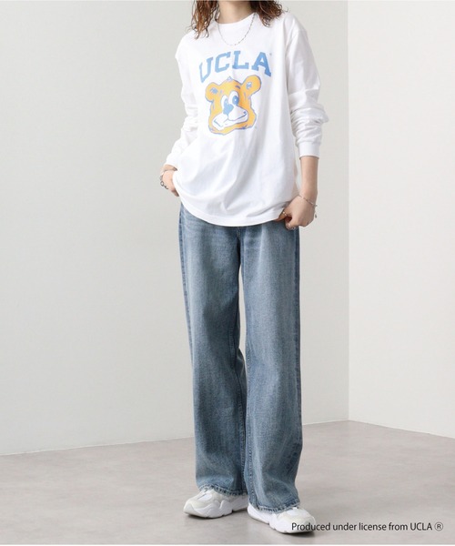 UCLA(ユーシーエルエー)の「UCLA LONG SLEEVE T-SHIRT(Tシャツ/カットソー・メンズ・ホワイト・XL/L/M)」の7枚目の写真