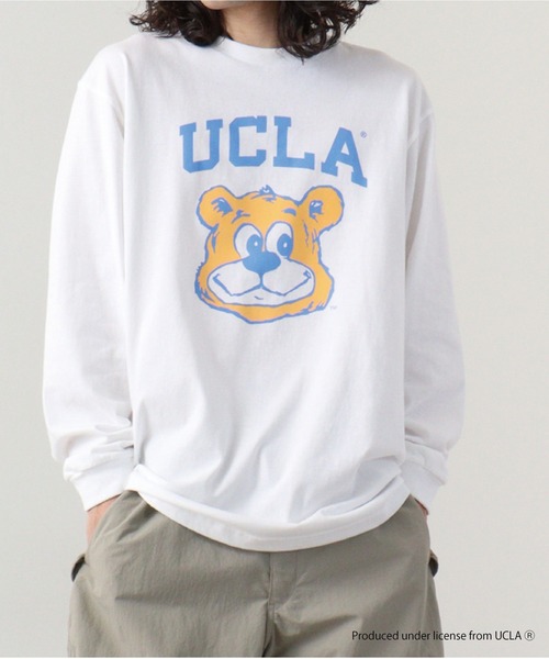 UCLA(ユーシーエルエー)の「UCLA LONG SLEEVE T-SHIRT(Tシャツ/カットソー・メンズ・ホワイト・XL/L/M)」の8枚目の写真
