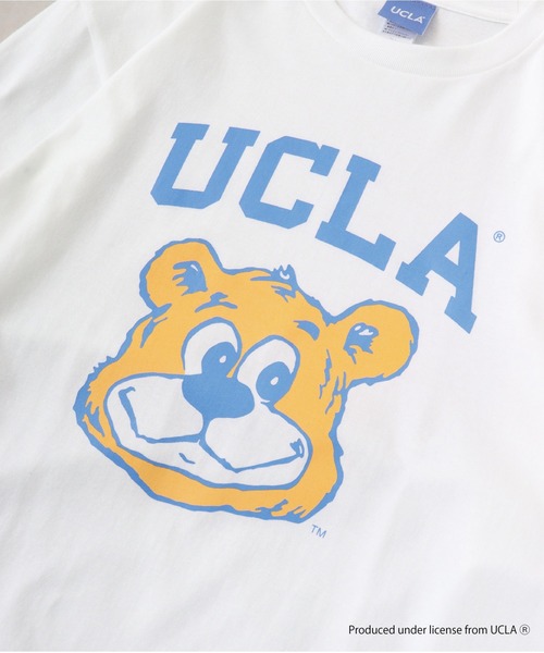 UCLA(ユーシーエルエー)の「UCLA LONG SLEEVE T-SHIRT(Tシャツ/カットソー・メンズ・ホワイト・XL/L/M)」の2枚目の写真