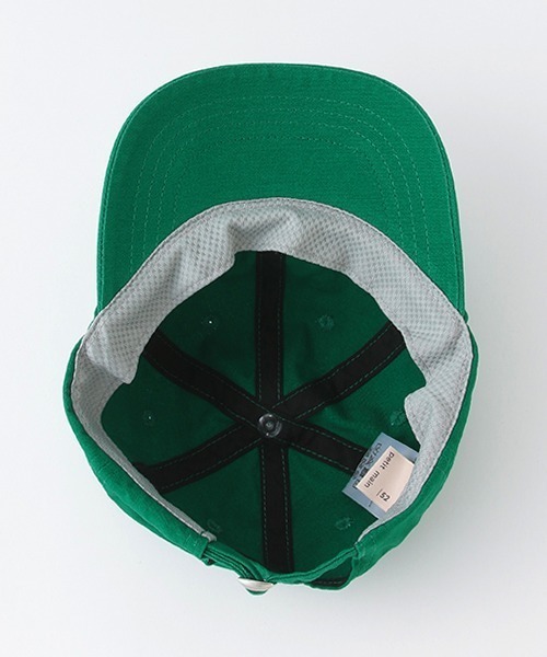 petit main(プティマイン)の「【リンク】ロゴ刺しゅうキャップ(キッズ)(キャップ・キッズ・ネイビー/グリーン/アイボリー・52cm/50cm/54cm)」の9枚目の写真