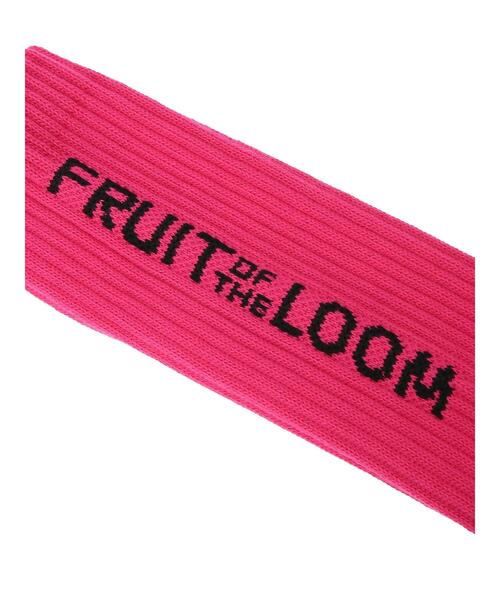 FRUIT OF THE LOOM(フルーツオブザルーム)の「■別注 フルーツオブザルーム 3P縦ロゴソックス(その他小物・レディース・その他6・23-25)」の6枚目の写真
