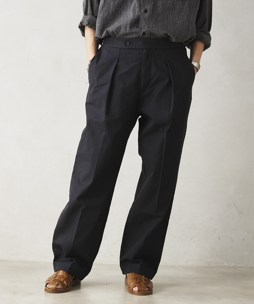 JOURNAL STANDARD relume（ジャーナルスタンダード　レリューム）の「【MICROTEX / マイクロテックス】サイドアジャスターパンツ（その他パンツ・メンズ・ベージュ/ブラック・MEDIUM/LARGE）」の16枚目の写真