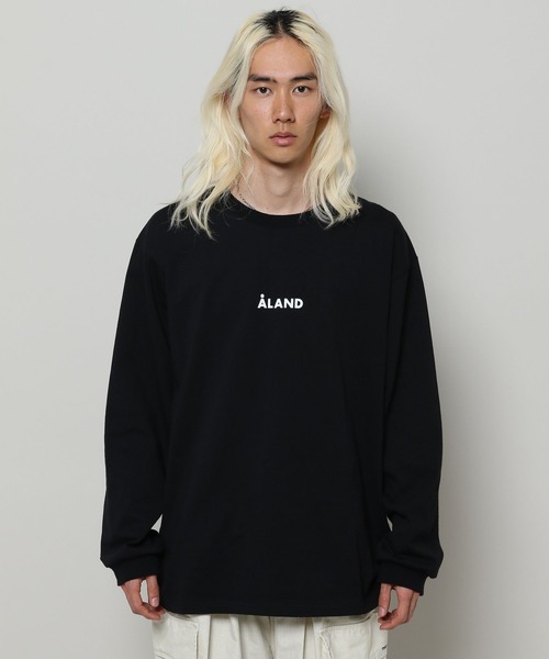 ALAND（エーランド）の「【UNISEX】ALAND／ロゴプリントT／長袖T／2993978（Tシャツ/カットソー・レディース・ブラック/ブルー/ホワイト・MEDIUM/LARGE）」の14枚目の写真
