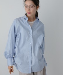saloon | SALOON(サルーン)/サイドリボンシャツ(シャツ/ブラウス)