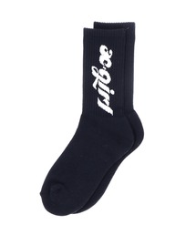 X-girl（エックスガール）の「CHUBBY LOGO RIB SOCKS（ソックス/靴下）」