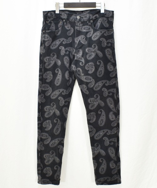 Levi's（リーバイス）の「【ヴィンテージ古着】Levi's / リーバイス 512 ペイズリー柄 デニムパンツ ブラックデニム（デニムパンツ・メンズ・ブラック・31）」の2枚目の写真