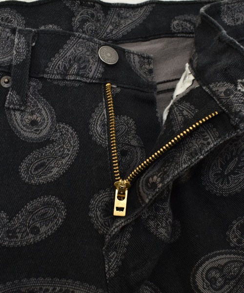 Levi's（リーバイス）の「【ヴィンテージ古着】Levi's / リーバイス 512 ペイズリー柄 デニムパンツ ブラックデニム（デニムパンツ・メンズ・ブラック・31）」の8枚目の写真